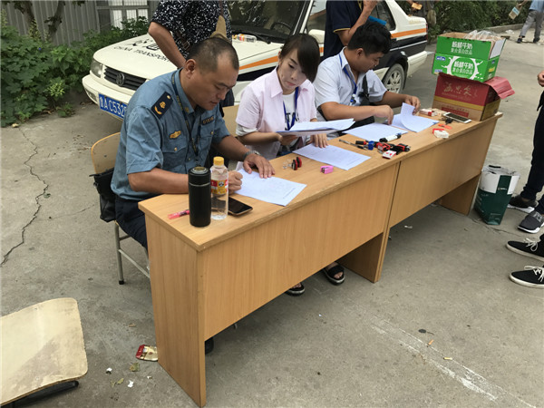 机动车检测维修中心综检站承接2017年度济南市教练车技术等级评定检测工作 2017年09月05日.jpg